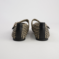 Santalum Black Ballet Flats
