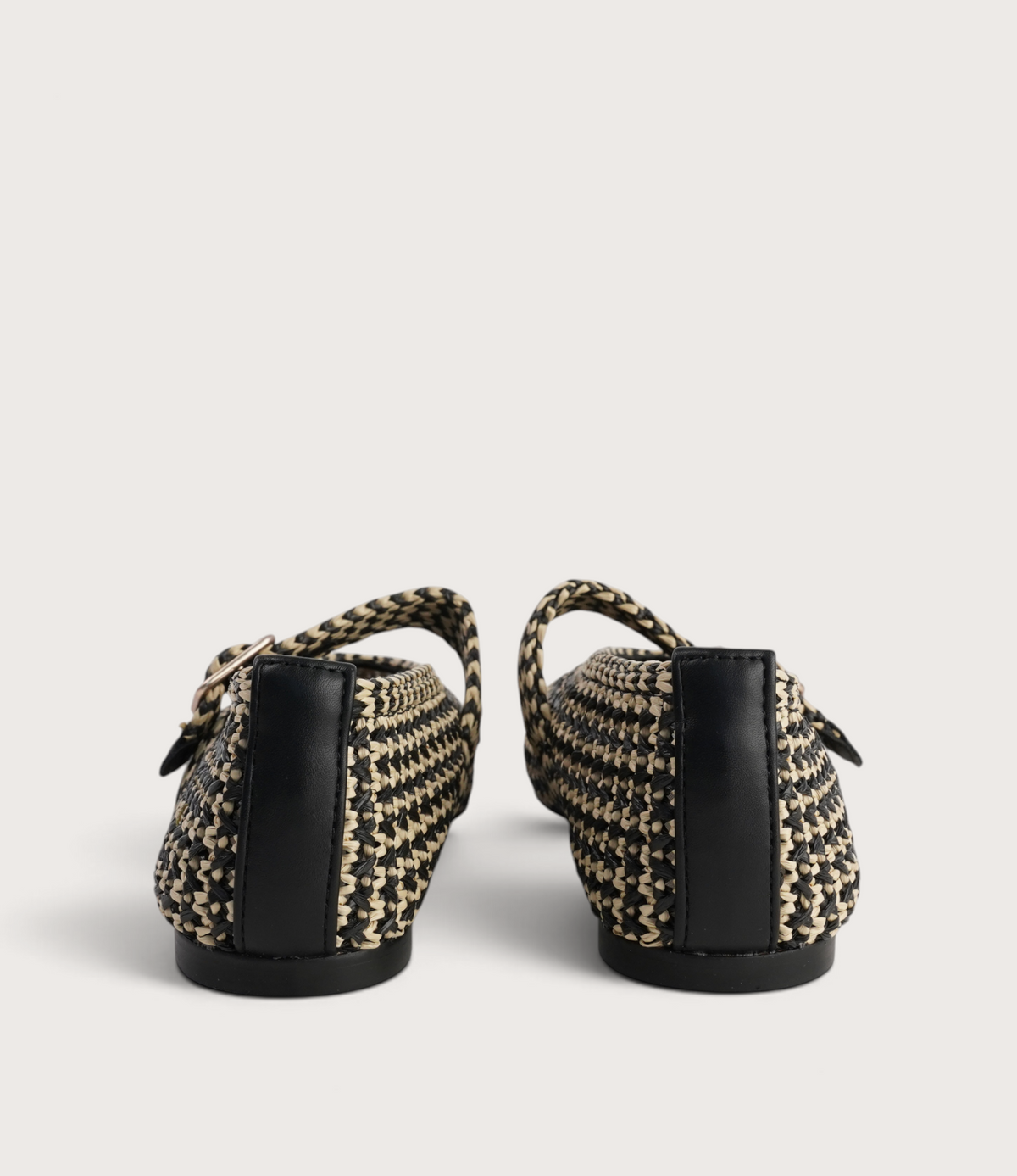 Santalum Black Ballet Flats