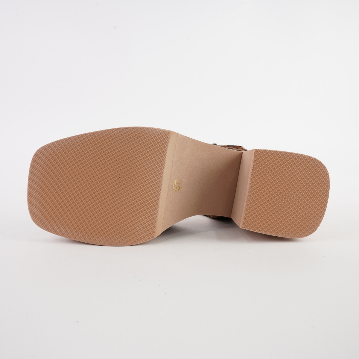 Jemi Tan Leopard Pony Leather Heels - DJANGO AND JULIETTE | Shouz