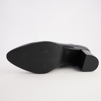 Blumas Black Leather Black Suede Boots - DJANGO AND JULIETTE | Shouz