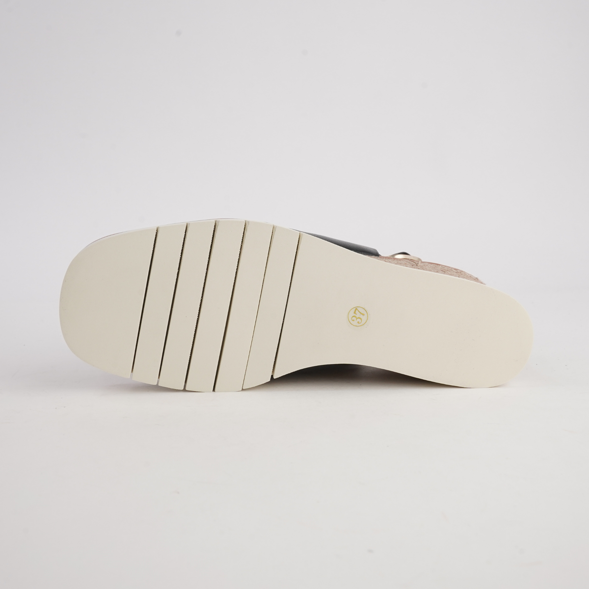 Hayla Black Leather Wedges - EOS FOOTWEAR | Shouz