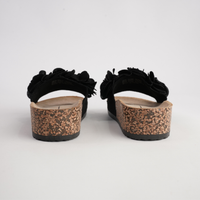 Corsage Black Slides