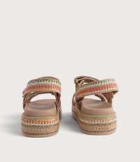 Bridgett Natural Multi Sandals