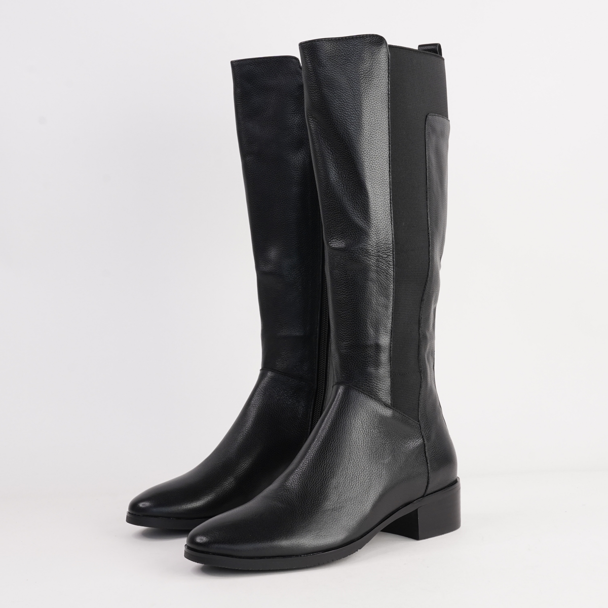 Tamada Black Leather Boots - DJANGO AND JULIETTE | Shouz
