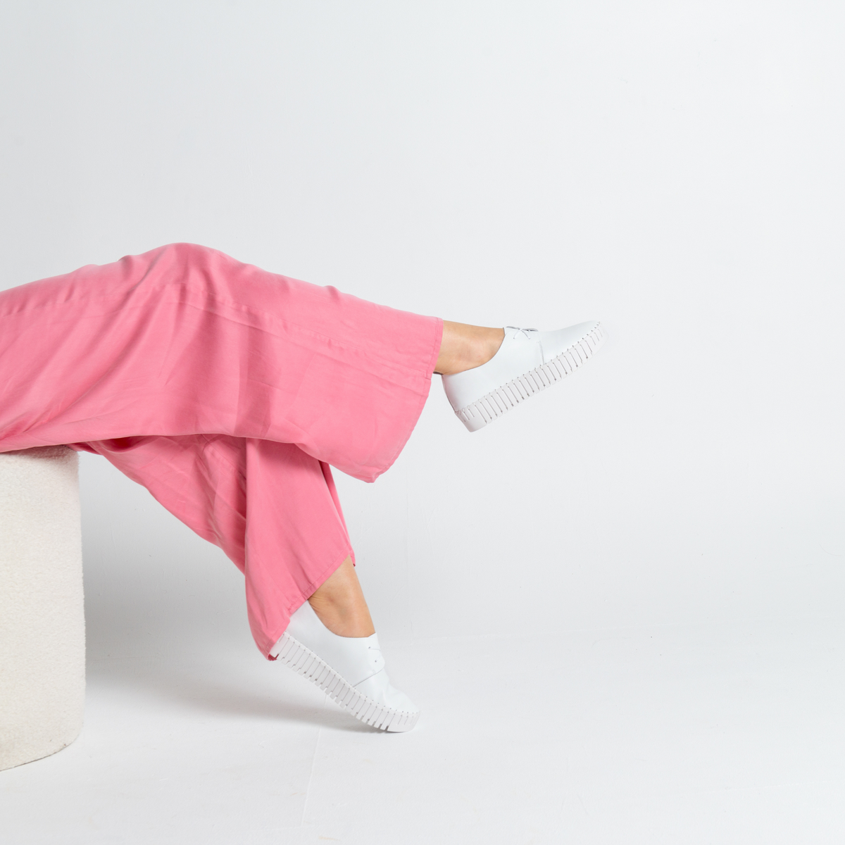 Brenda White Leather Sneakers - DJANGO AND JULIETTE | Shouz