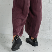 Kees Black Patent Leather Sneakers