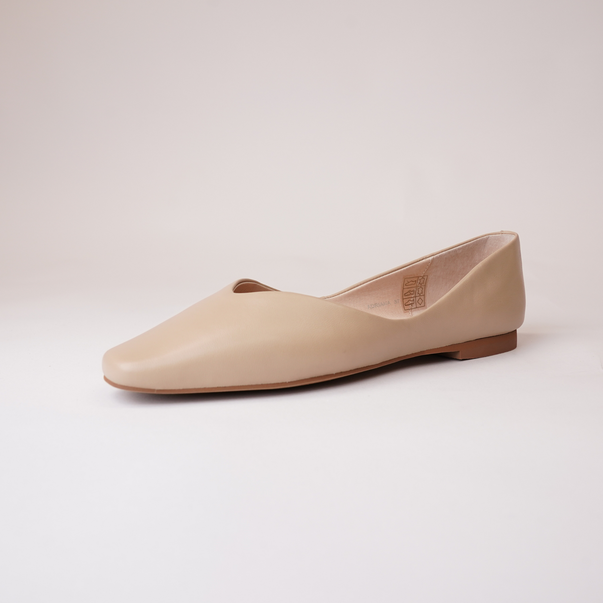 Adriana Ballet Flat in Nude Adriana Ballet Flat in Nude