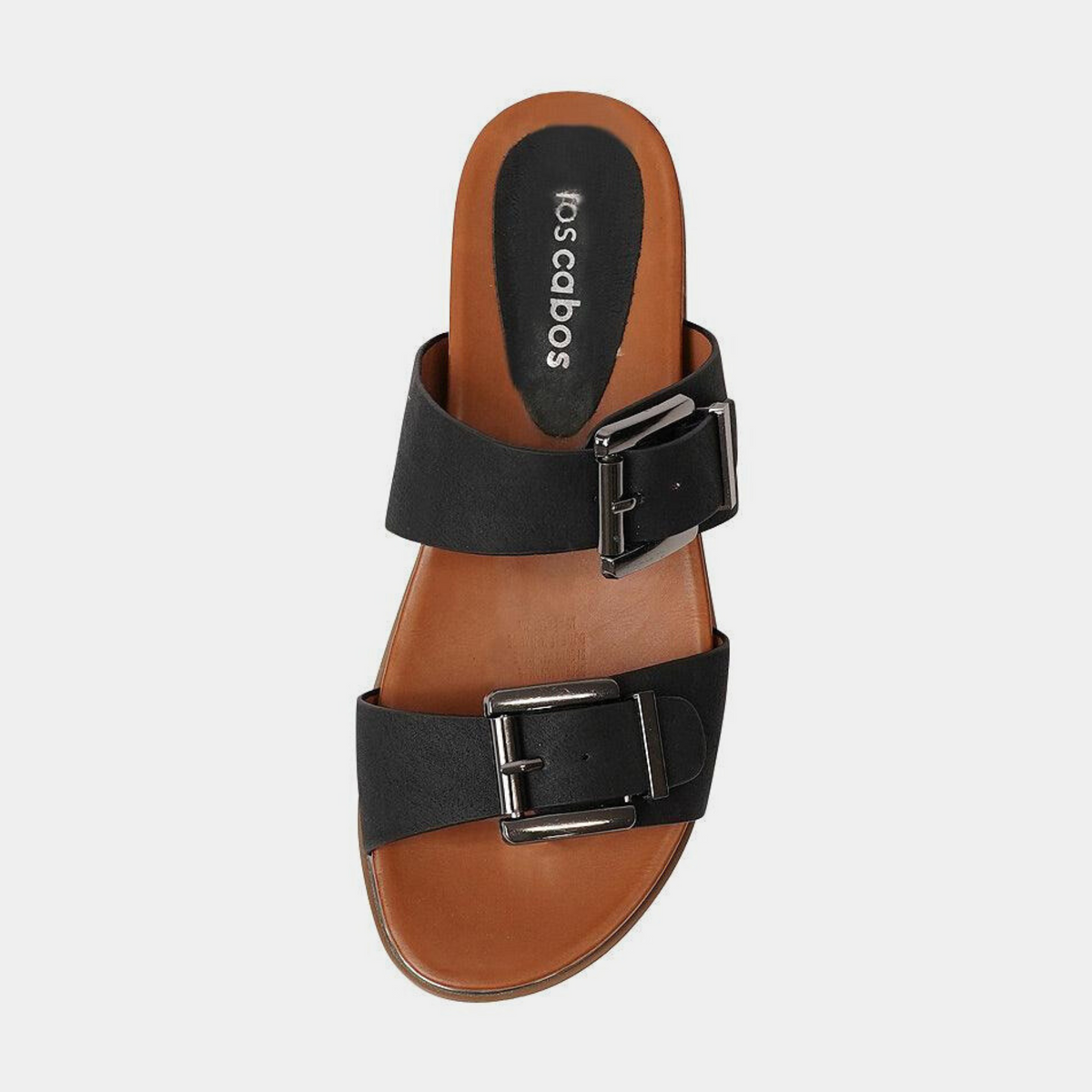 Carter Black Slides - LOS CABOS | Shouz