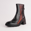 Finley Black Leather Boots