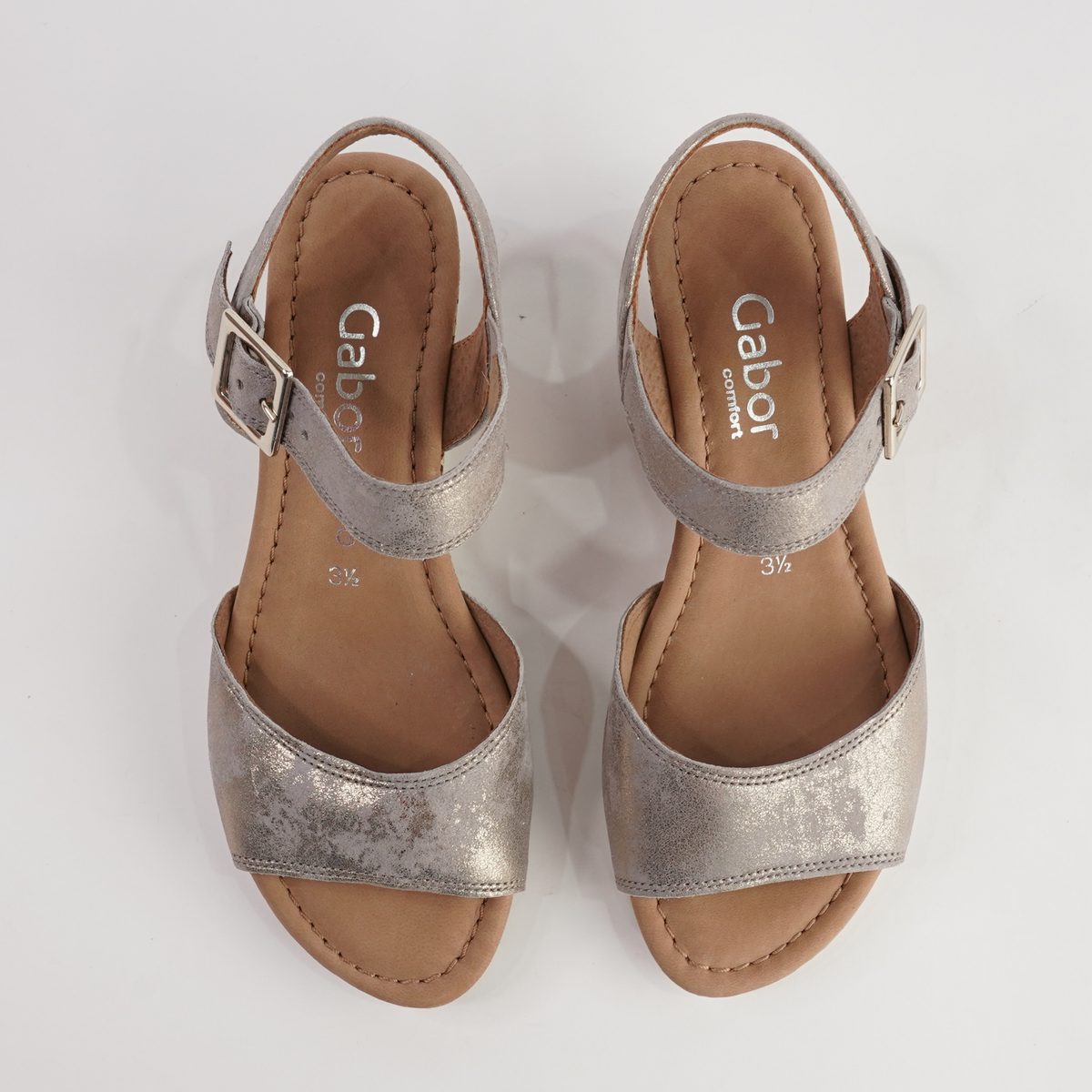 Winifred Muschel Leather Sandals - GABOR | Shouz