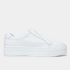 Shia White Leather Sneakers