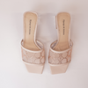 Rayen Nude Leather Heels