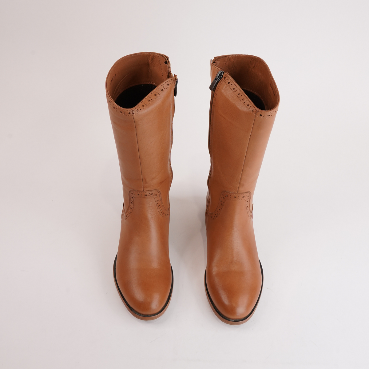 Garda Coconut Leather Boots