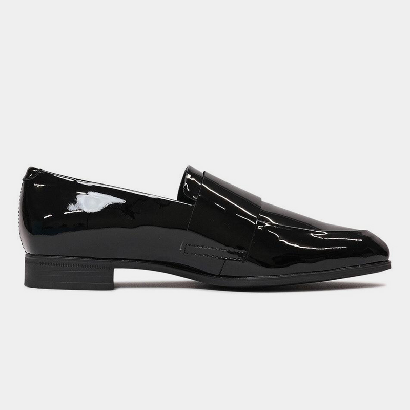 Gabrian Black Patent Leather Loafers