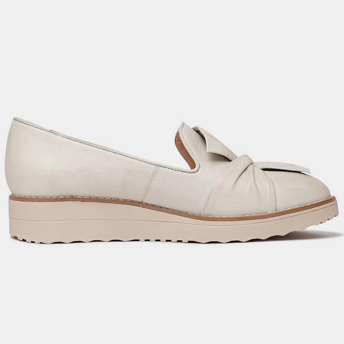 Oclem Almond Leather Loafers - TOP END | Shouz