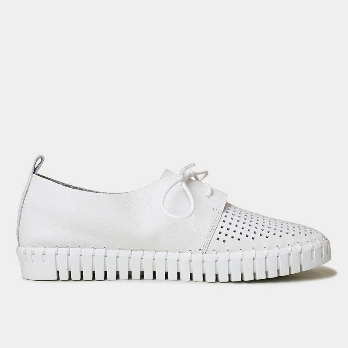 Huston White Leather Sneakers - DJANGO AND JULIETTE | Shouz