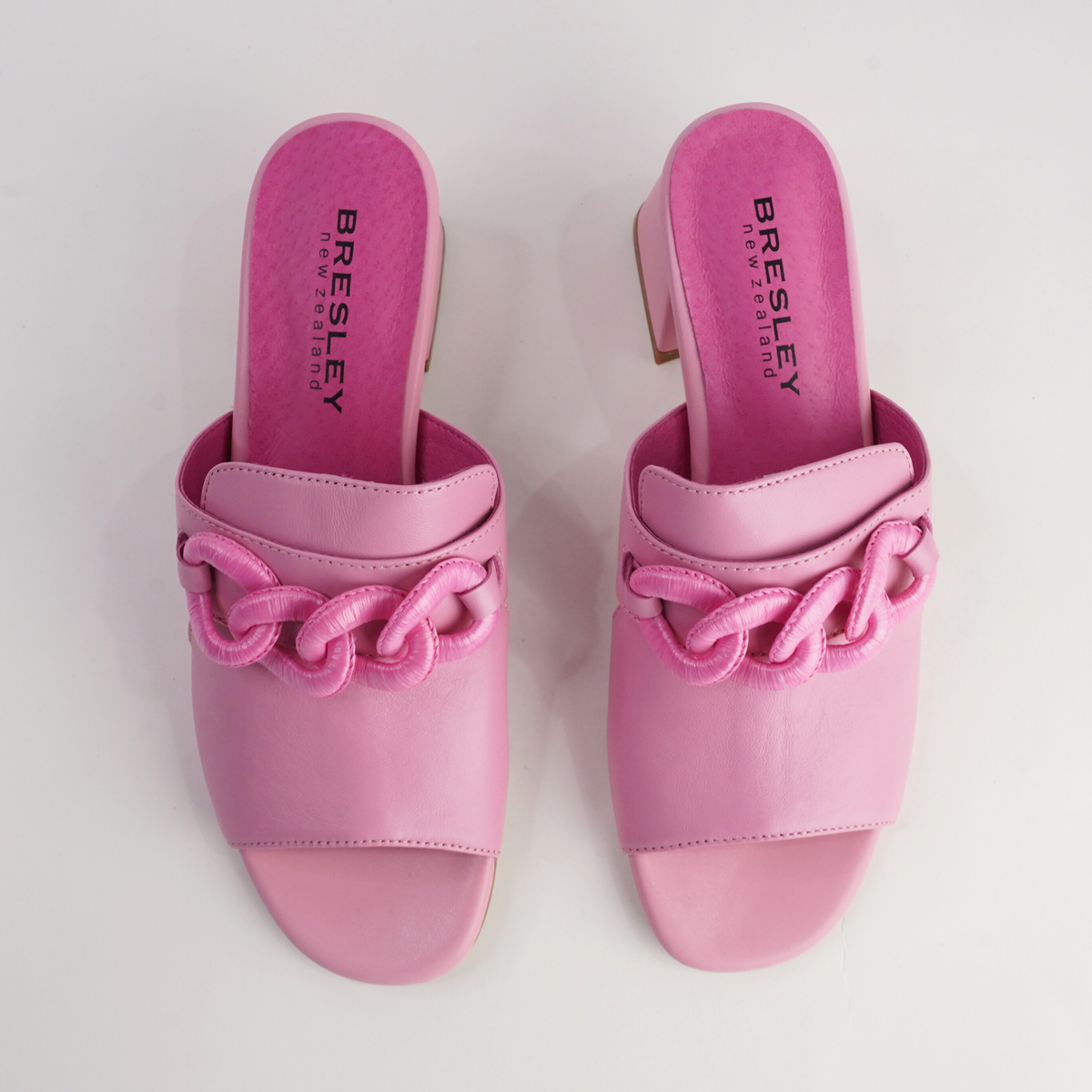 Adder Candyfloss Leather Heels - BRESLEY | Shouz