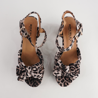 Sam Tan Leopard Heels