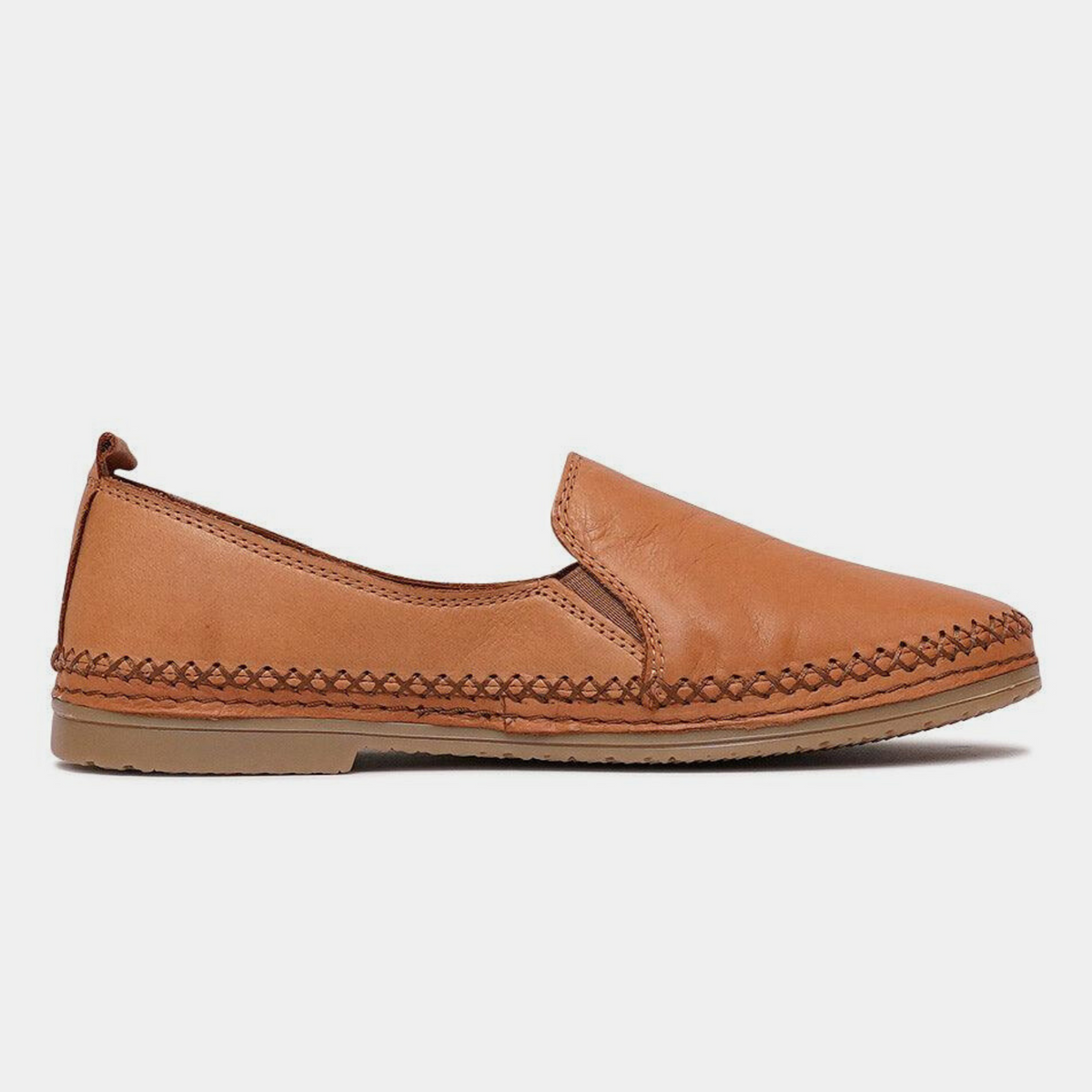 Siarra Coconut Leather Flats - SALA | Shouz