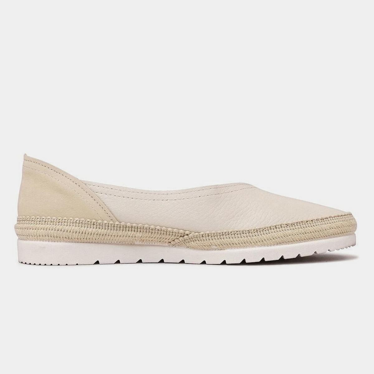 Noelia Crudo Leather Espadrilles - VERBENAS | Shouz