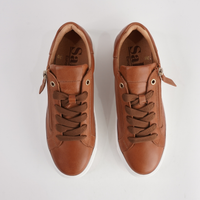 Elly Coconut Leather Sneakers