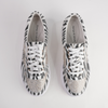 Nenna Zebra Leather/ Gold Jewels Leather Sneakers
