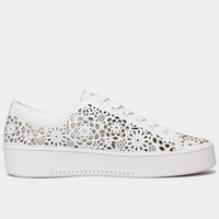 Leitha White Leather Sneakers