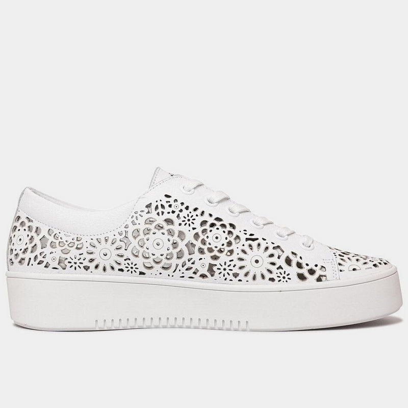 Leitha White Leather Sneakers