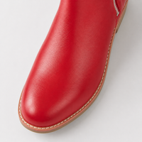 Lomar Dark Red Leather Calf Boots - DJANGO AND JULIETTE | Shouz