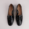 Samantha Black Patent Loafers