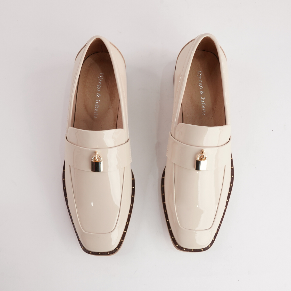 Fillipia Vanilla Patent Leather Loafers