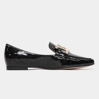 Socoro Black Patent Leather Loafers