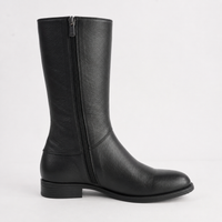 Gas Black Calf Boots - SALA | Shouz