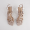 Morine Nude Leather Heels
