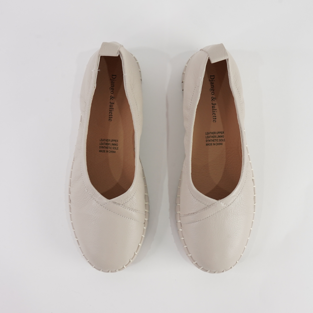 Heaton Almond Ballet Flats - DJANGO AND JULIETTE | Shouz