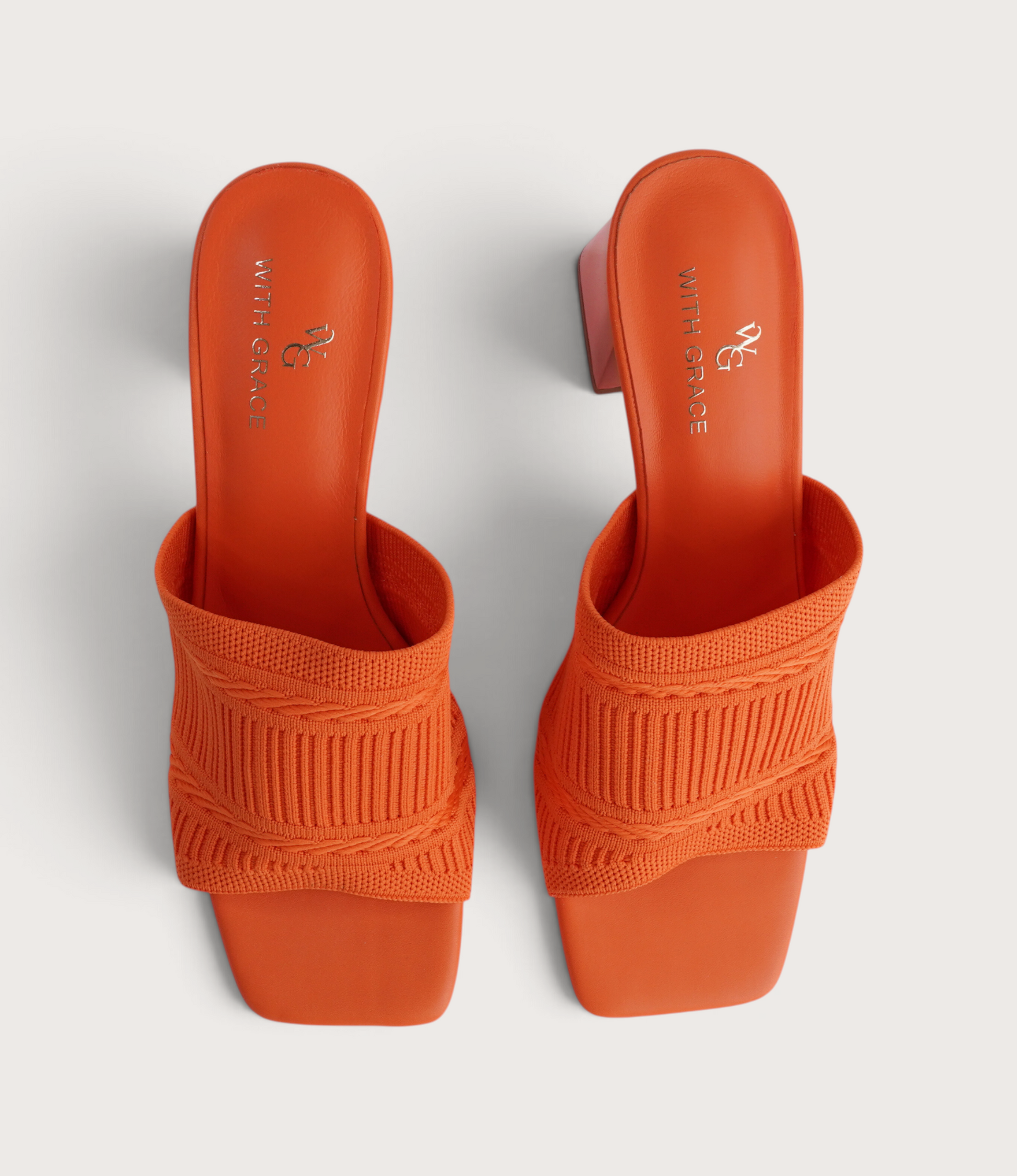 Kaia Orange Heels
