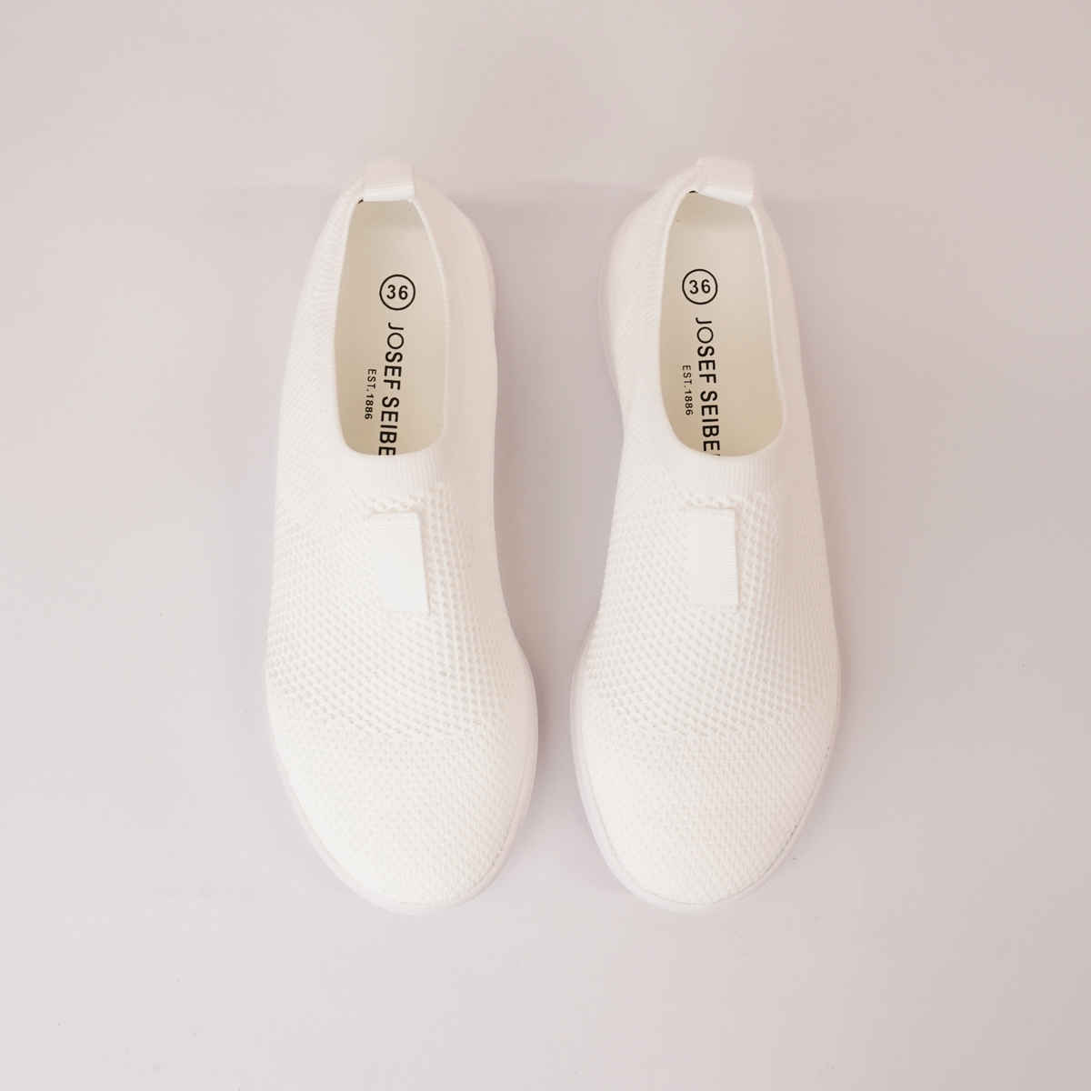 Sina 64 White Mesh Sneakers - JOSEF SEIBEL | Shouz