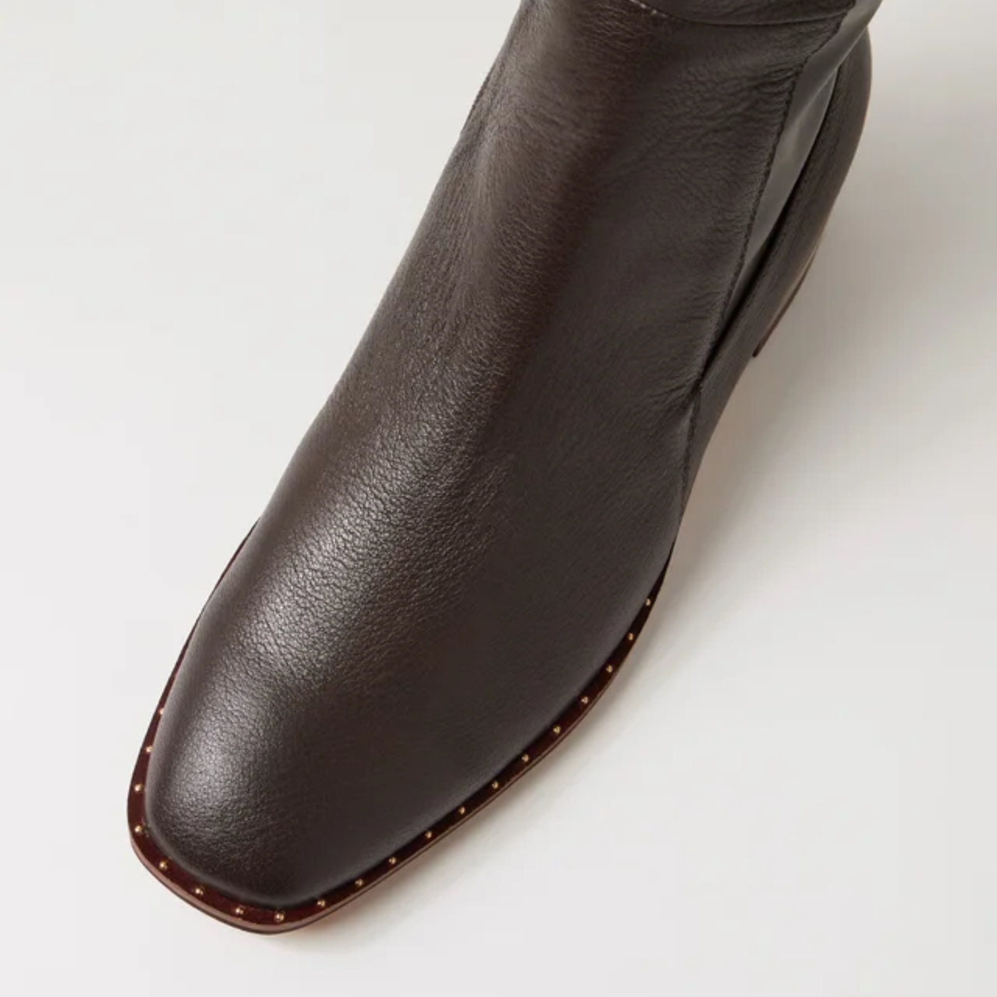 Folmy Choc Leather Knee High Boots