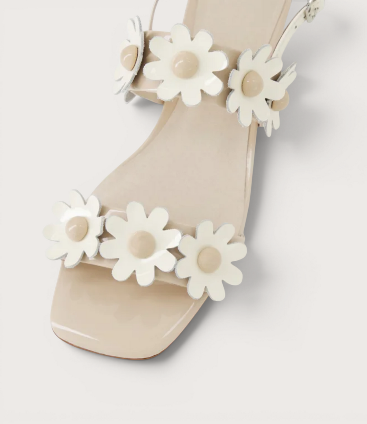 Hatsyl Nougat Patent Heels