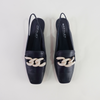 Randal Navy/Bone Leather Loafers