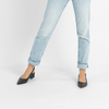 Thetrim Black Leather Heels