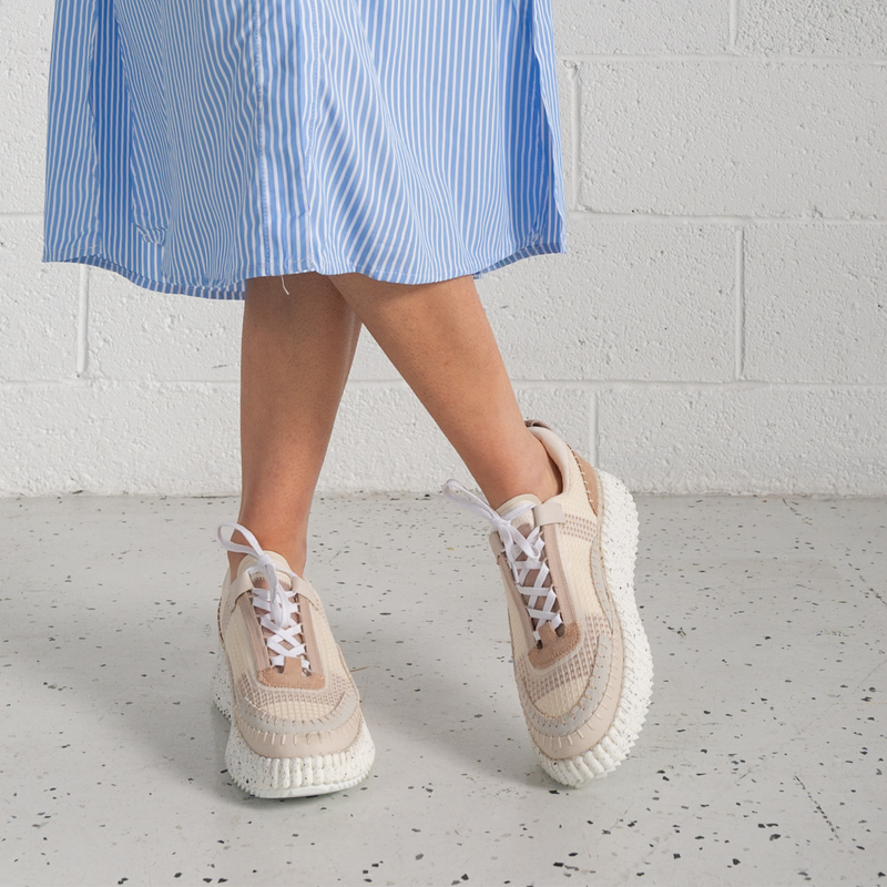 Copen Camel/ Ivory Multi Sneakers