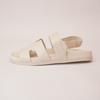 Reefa Milk Leather Sandals