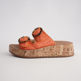 Ferro Orange Slides - LOS CABOS | Shouz