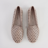 Ariah Nude Leather Loafers