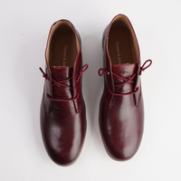 Ujala Pinot Polish Leather Flats - DJANGO AND JULIETTE | Shouz