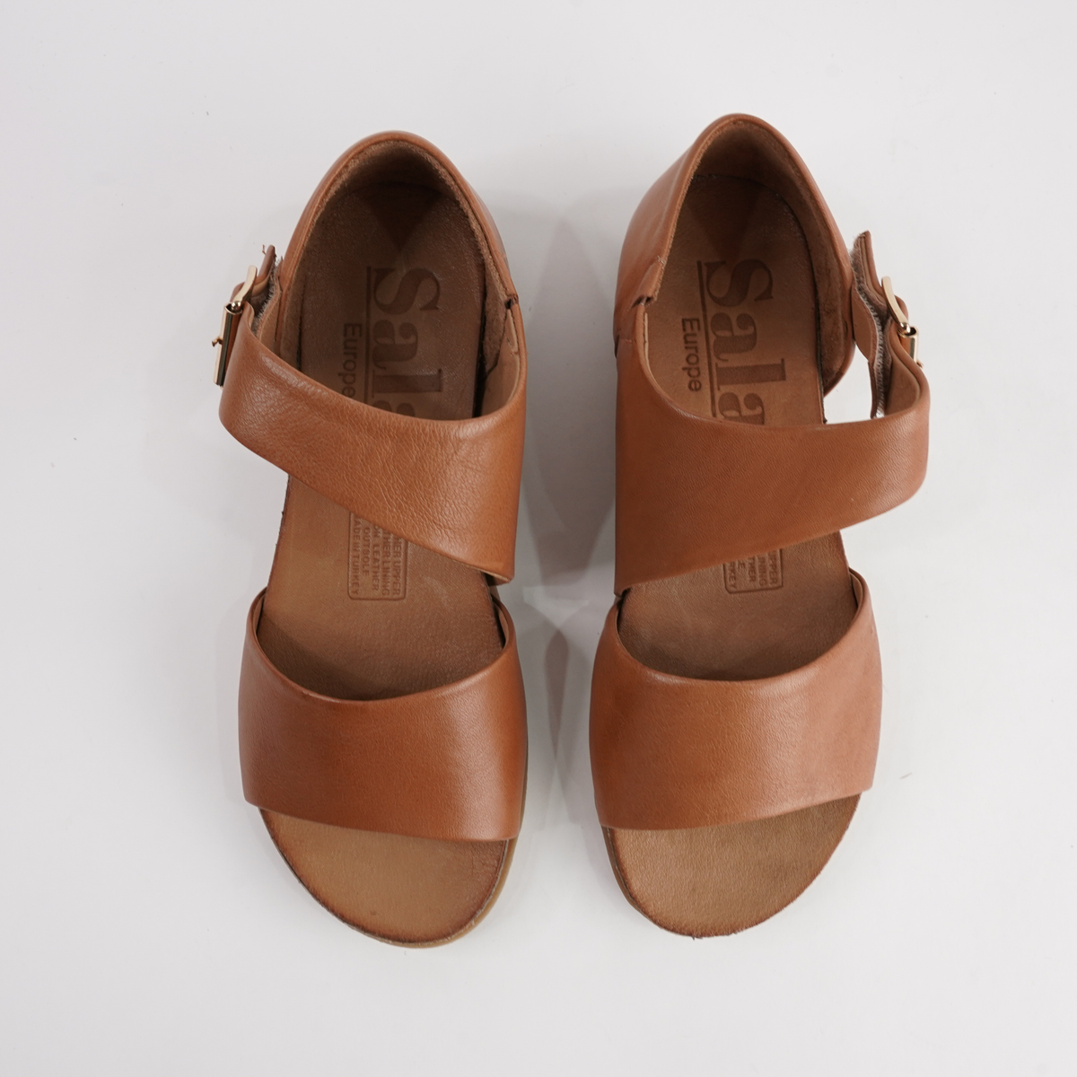 Luna Coconut Leather Sandals - SALA | Shouz
