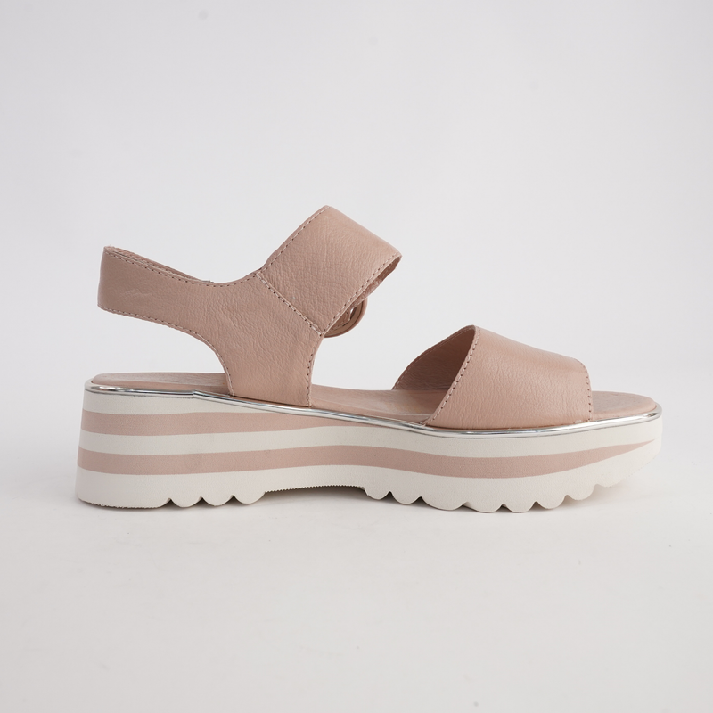 Harlows Cappuccino Leather Sandals