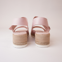 Isling New Pink Leather Sandals