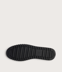 Breeza Black Caramel Snake Leather/ Black Sole Sneakers